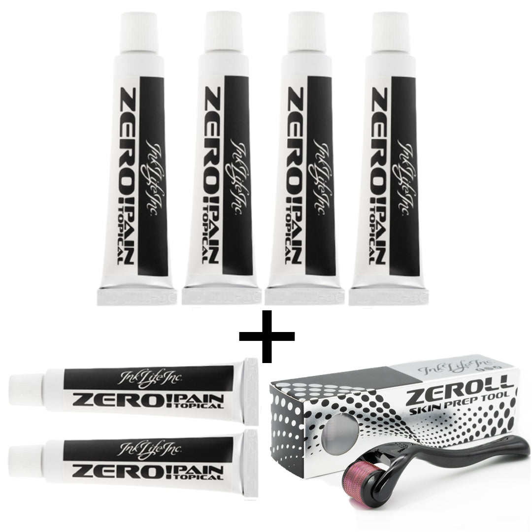 Buy 4 get 2 FREE + ZEROLL - ZERO! Pain Numbing Cream